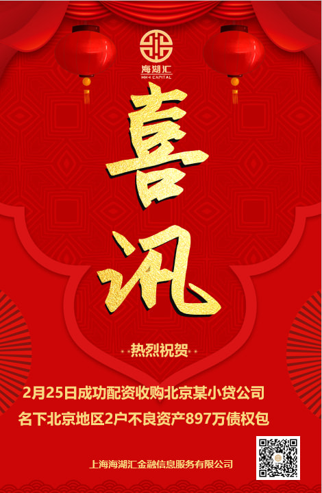 【收购资产】​2月25日成功配资收购北京地区2户不良资产897万债权包
